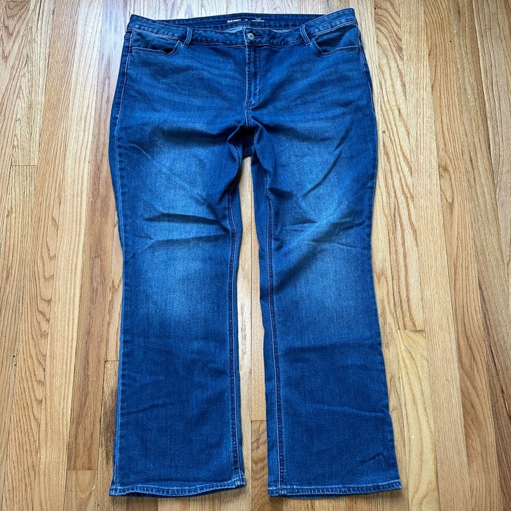 Old Navy WOW Mid Rise Bootcut Jean Medium Wash Sz 20 Regular - Picture 6 of 11